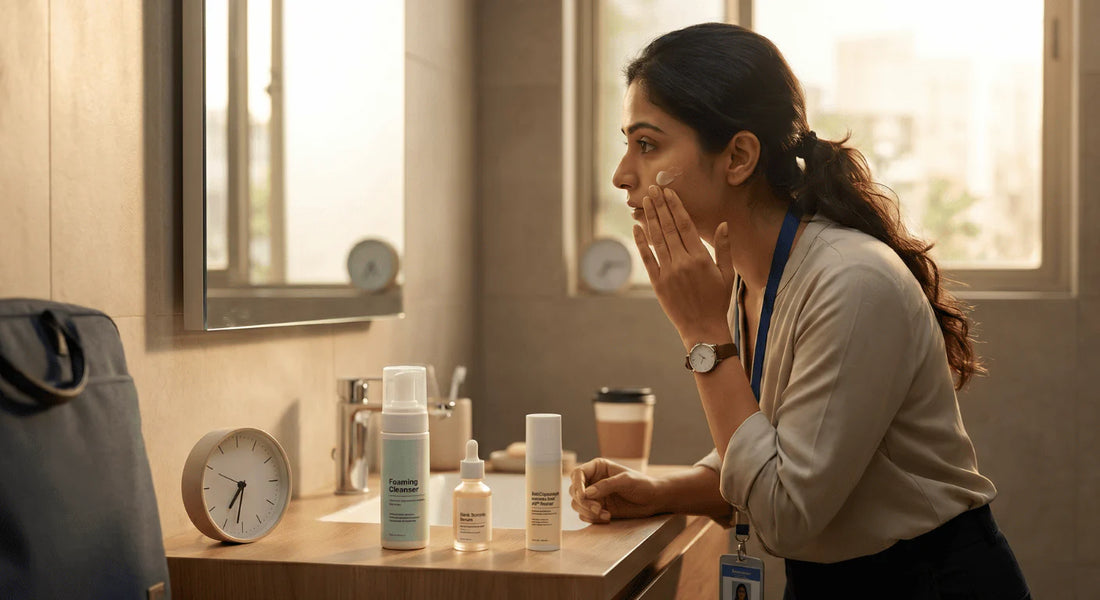 5-Minute Morning Skin Care Routine for Busy Indian Professionals: Minimum Steps, Maximum Results