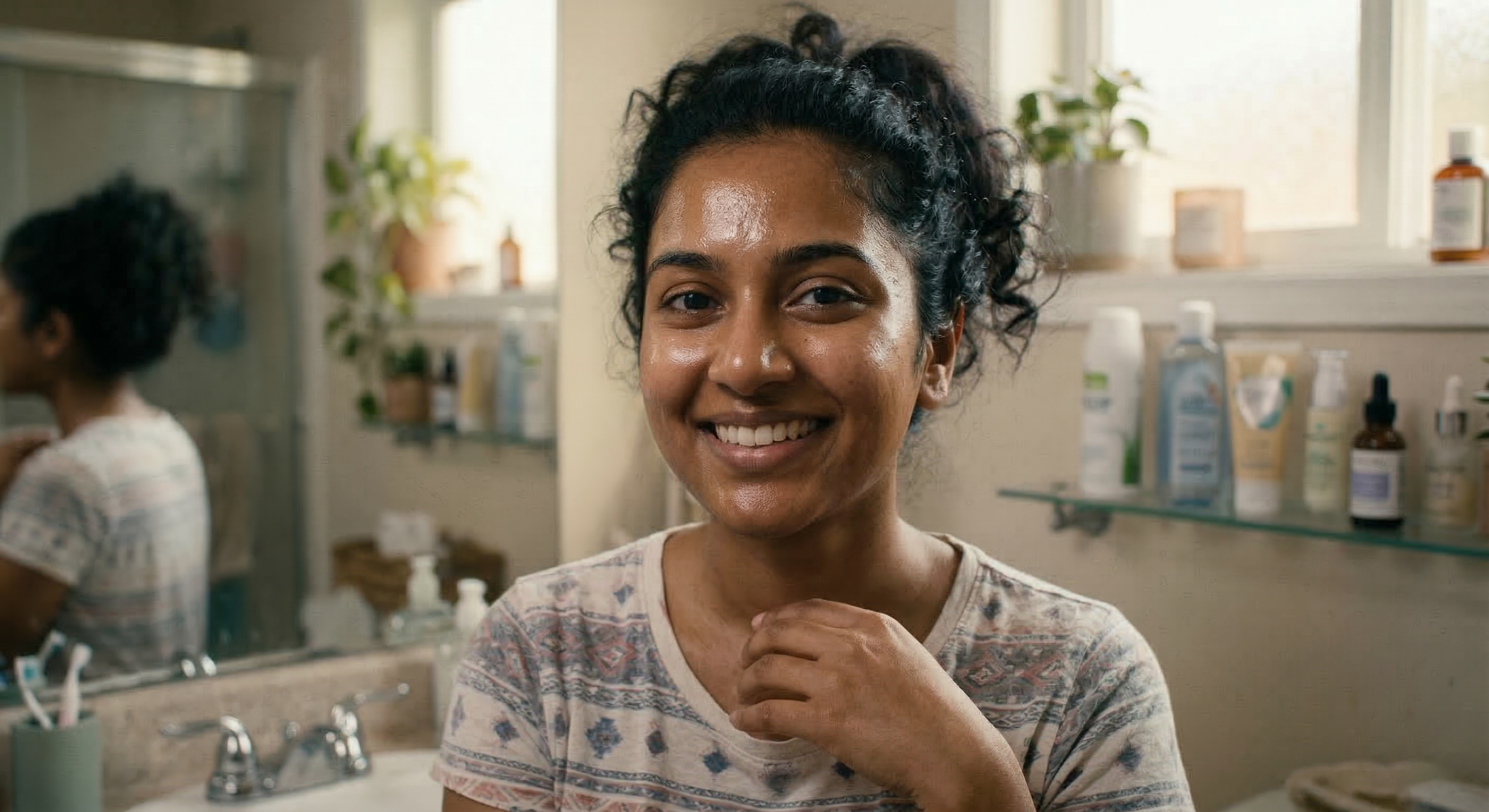 Yes, you need moisturiser even if your face is an oil field