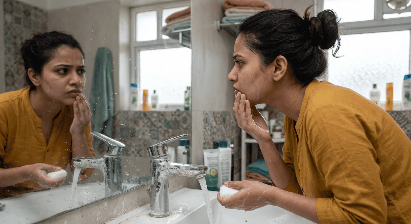 Hard Water and Your Skin: Why Most Indians Are Washing Their Face with Liquid Limescale