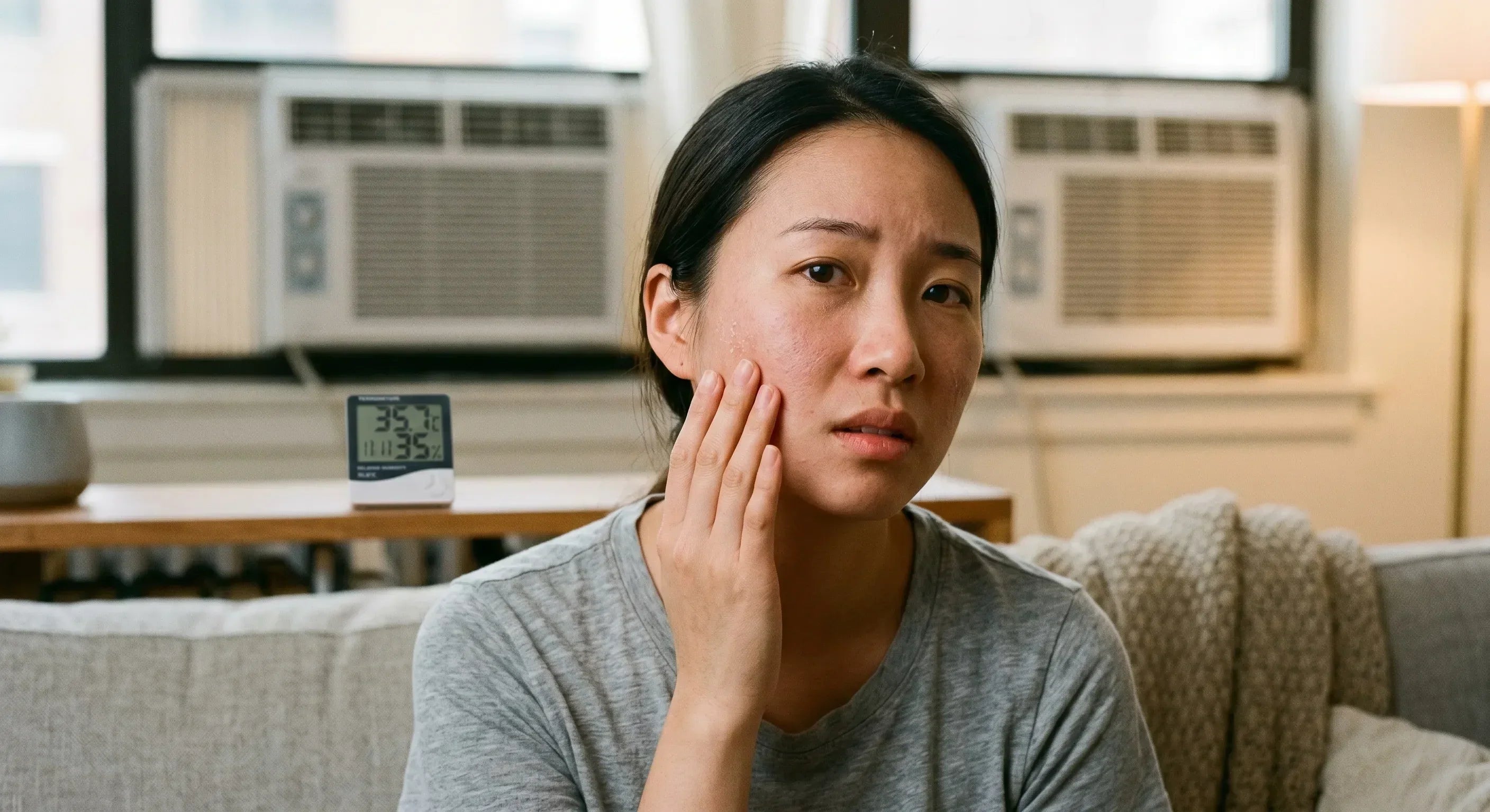 How Air Conditioning Destroys Your Skin Barrier - And What to Do About It