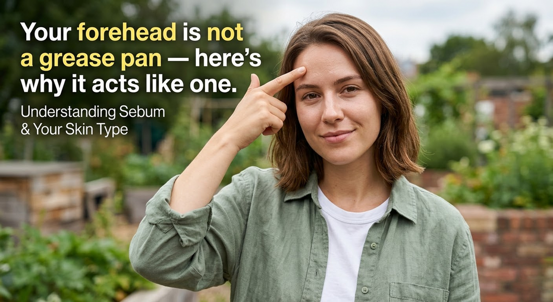 Your forehead is not a grease pan - here's why it acts like one