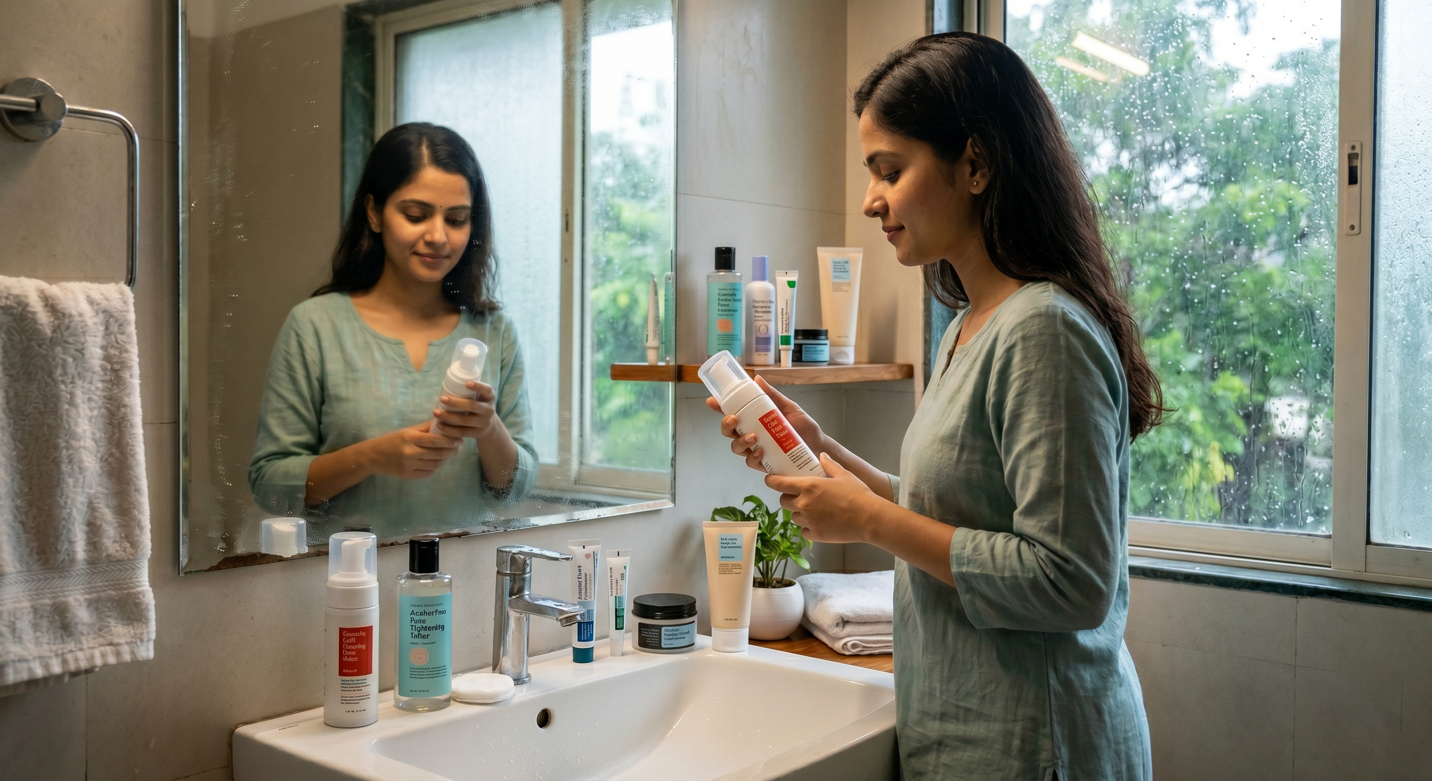 Monsoon Skin Care Routine: How to Fight Humidity, Acne, and Fungal Flare-Ups in India