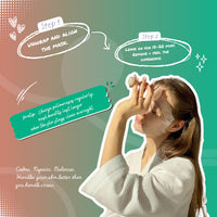 How to use Face O'Clock Green Tea + Peptide Sheet Mask - unfold, apply on face, leave 15-20 minutes, remove and glow


