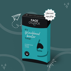 Face O'Clock Blackhead Beater Charcoal Nose Strip for deep pore cleansing