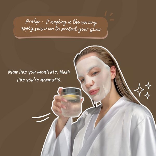 Relaxing Rice Facial Sheet Mask