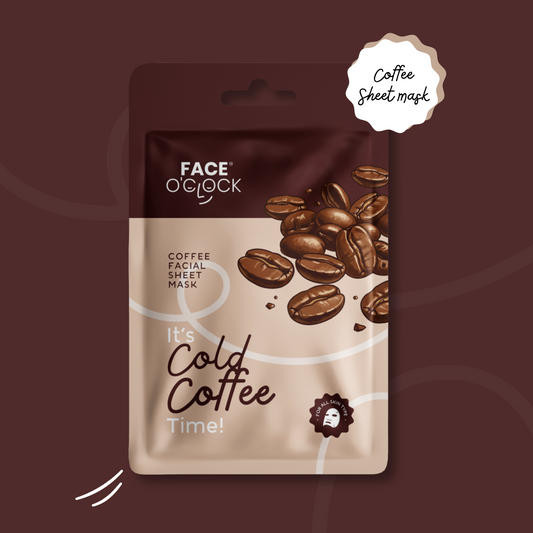 Cold Coffee Facial Sheet Mask