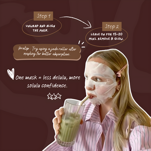 Cold Coffee Facial Sheet Mask