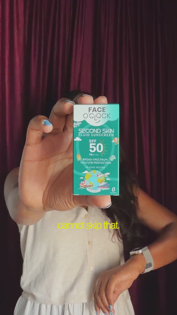 Customer using hydrating sheet mask skincare sachets for glowing healthy skin