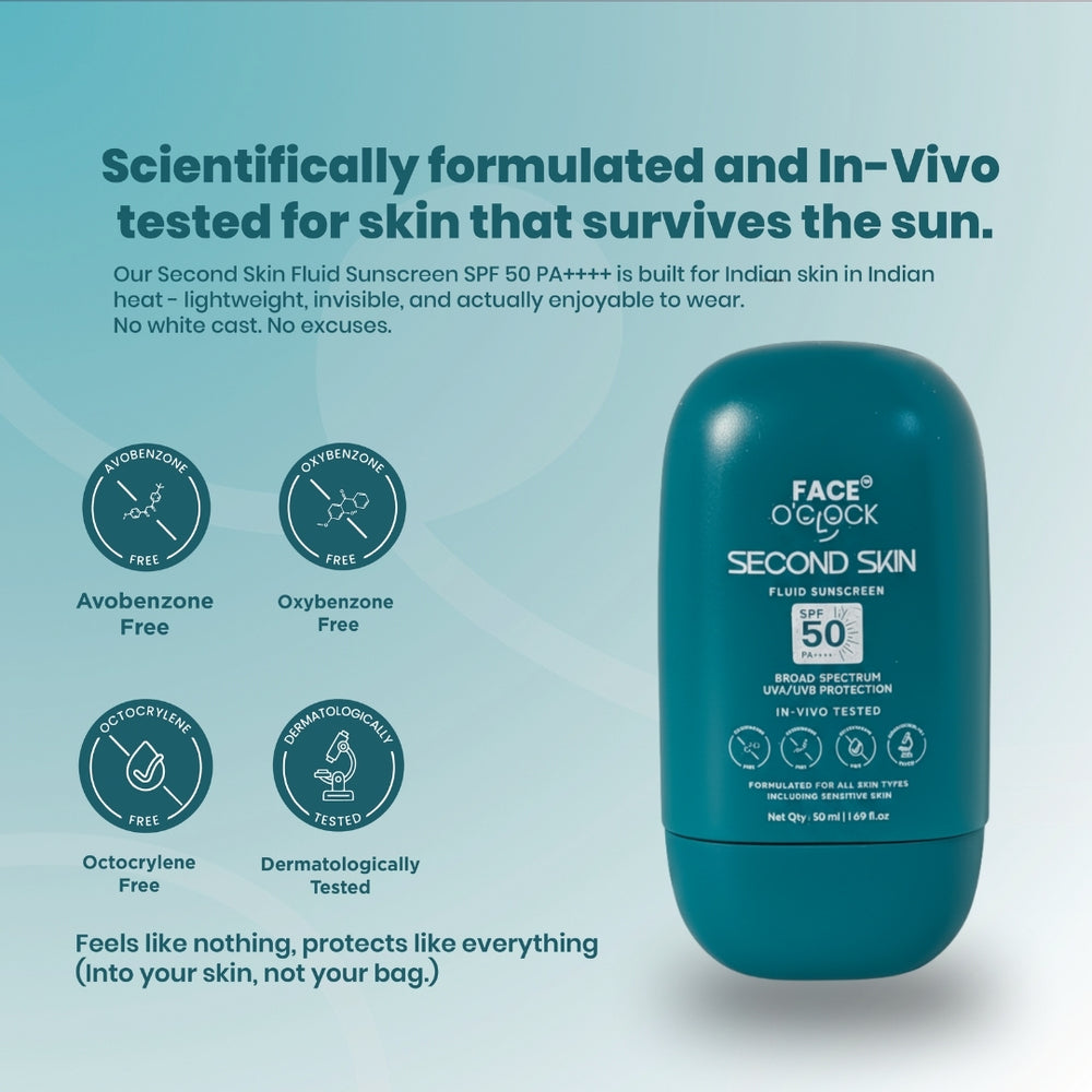 Second Skin Fluid Sunscreen